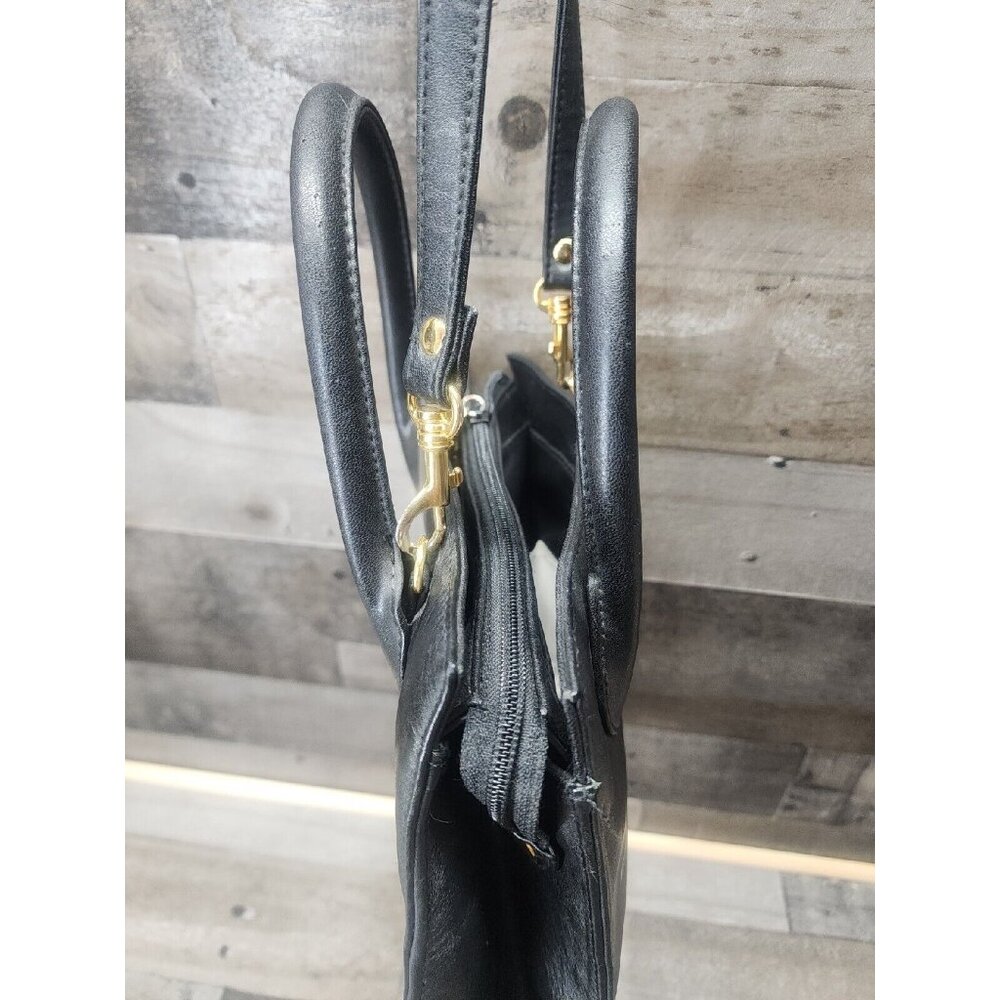 Giani Berini Basic Black Handbag With Crossbody S… - image 4